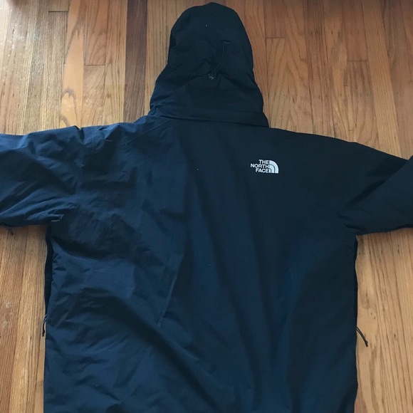 Men’s Black North Face Double Lined Ski Jacket XXL - Picture 3 of 7